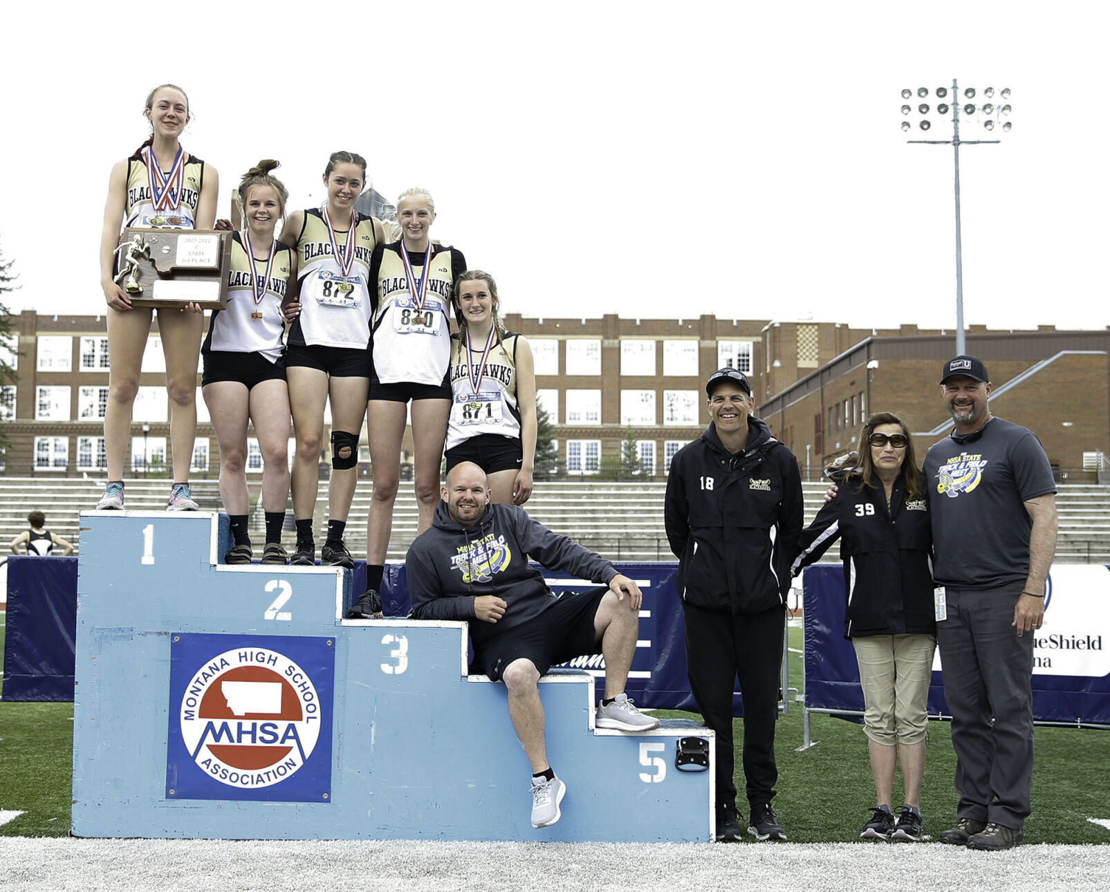 Class C girls third place